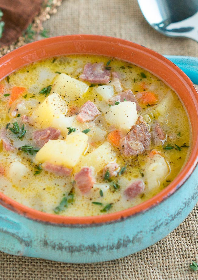Instant Pot Ham Recipes
 Instant Pot Ham and Potato Soup