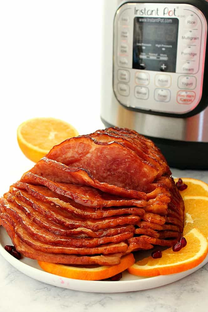 Instant Pot Ham Recipes
 Instant Pot Honey Orange Glazed Ham Recipe Crunchy