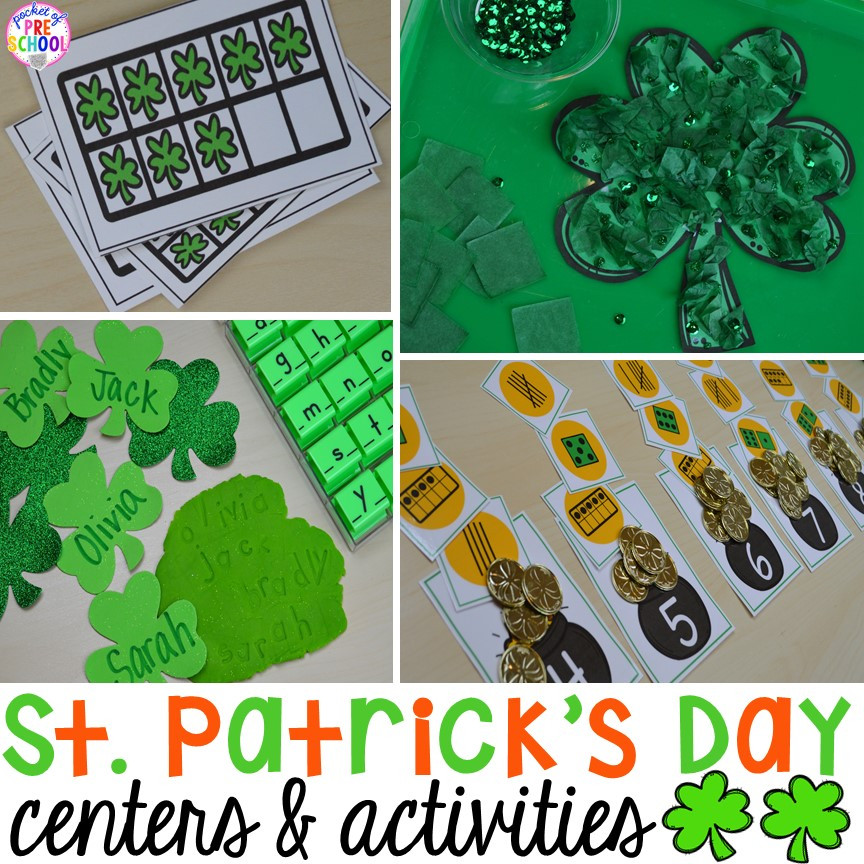 Preschool St Patrick Day Activities
 St Patrick s Day Centers and Activities Pocket of Preschool