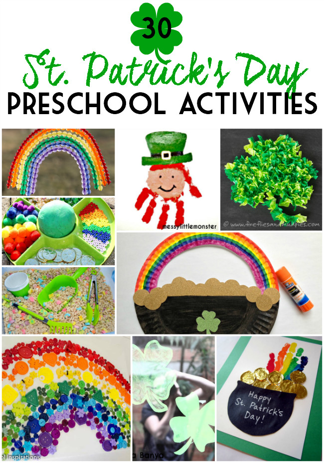 Preschool St Patrick Day Activities
 St Patrick s Day Activities for Preschoolers eLeMeNO P Kids