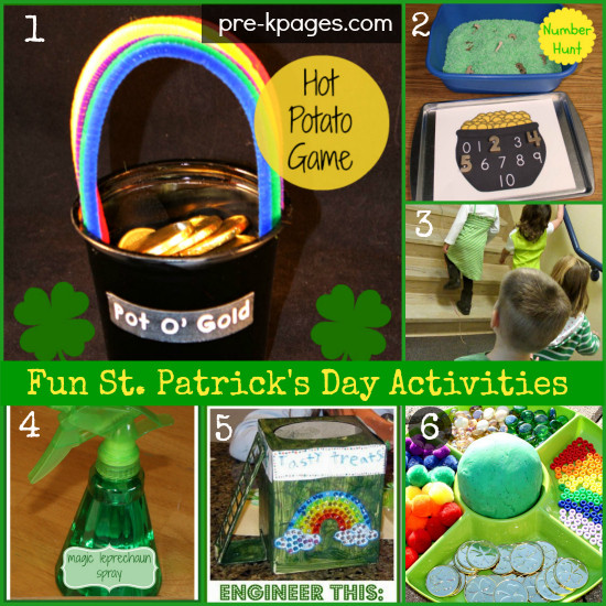Preschool St Patrick Day Activities
 St Patrick s Day Activities