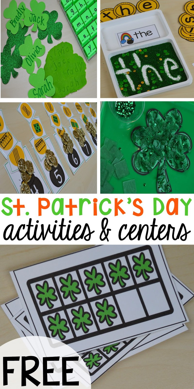 Preschool St Patrick Day Activities
 St Patrick s Day Centers and Activities Pocket of Preschool