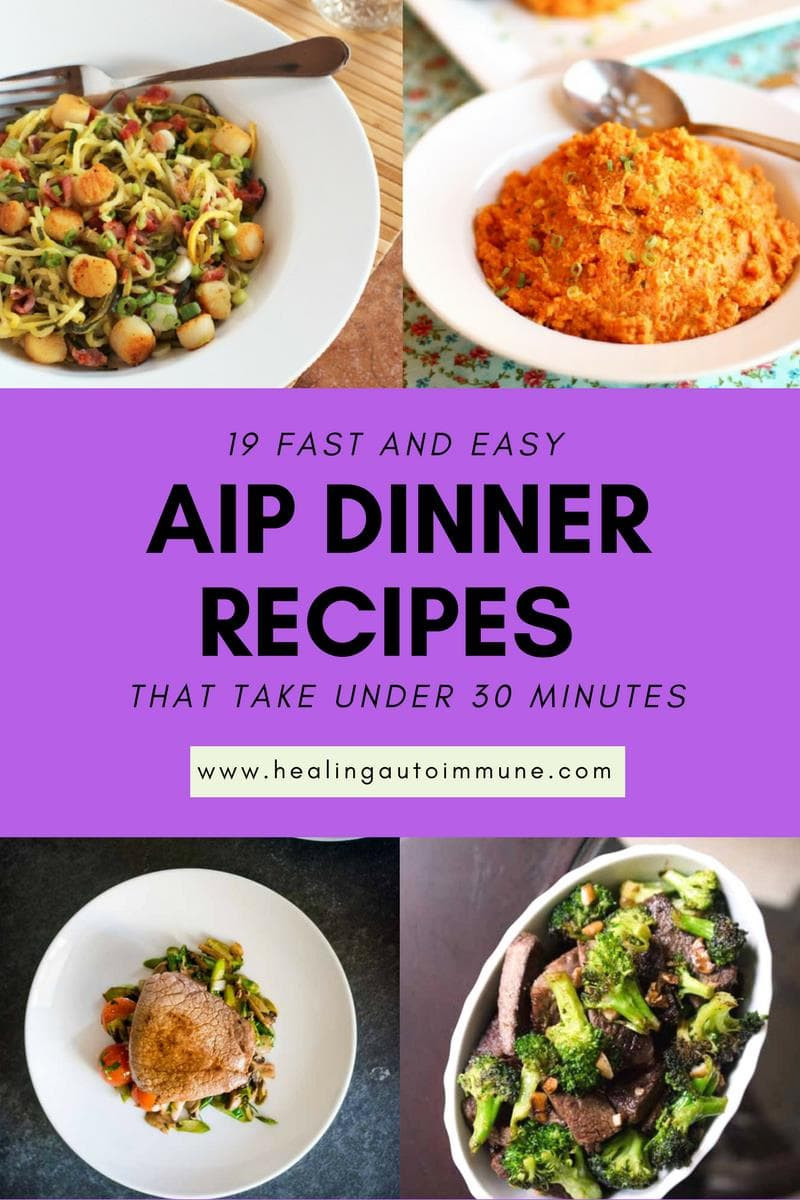 Aip Dinner Recipes Fresh 17 Fast and Easy Aip Dinner Recipes that Take Under 30 Minutes