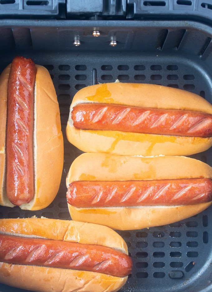 Air Fryer Hot Dogs
 The Easiest Air Fryer Hot Dogs My Forking Life