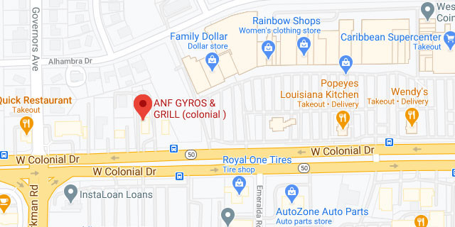 Anf Gyros Winter Haven Fl
 ANF Gyros and Grill Winter Haven Orlando
