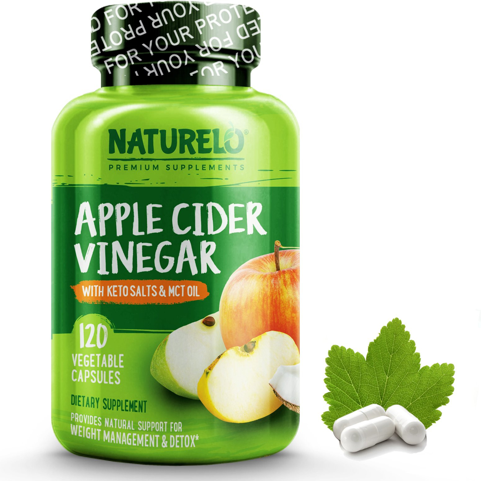 Apple Cider Vinegar Keto
 Apple Cider Vinegar with Keto Salts – NATURELO Premium
