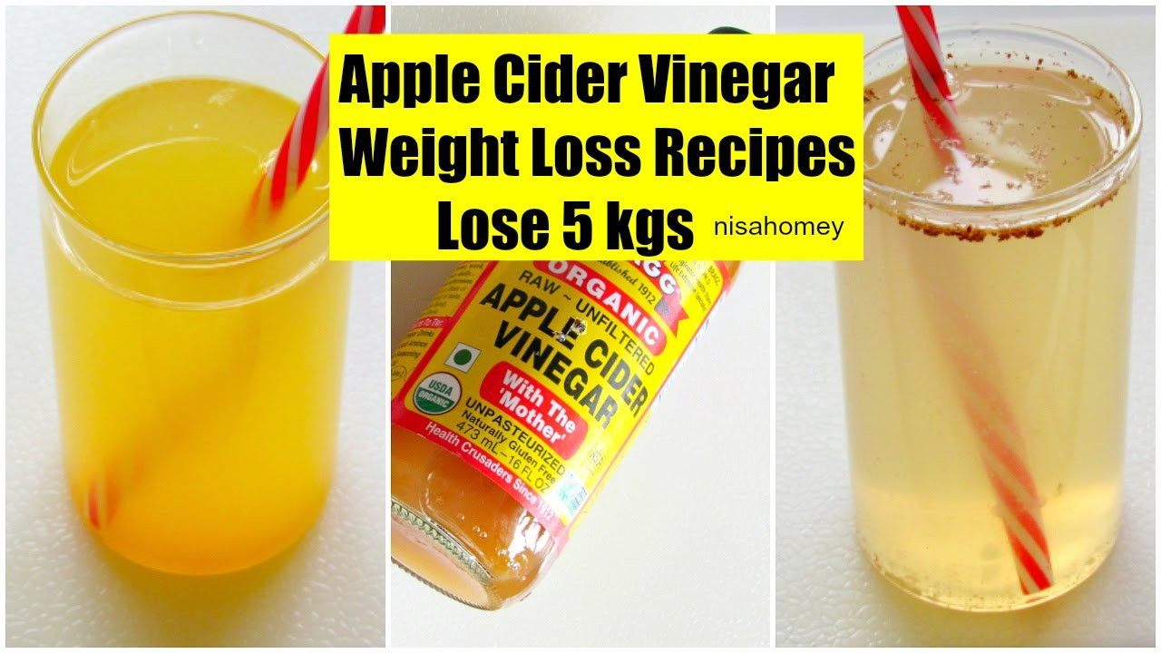 Apple Cider Vinegar Weight Loss Recipe
 Apple Cider Vinegar For Weight Loss Lose 5 kgs Fat
