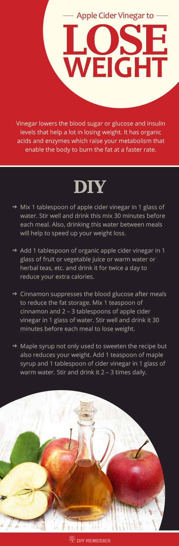 Apple Cider Vinegar Weight Loss Recipe
 Apple Cider Vinegar For Weight Loss