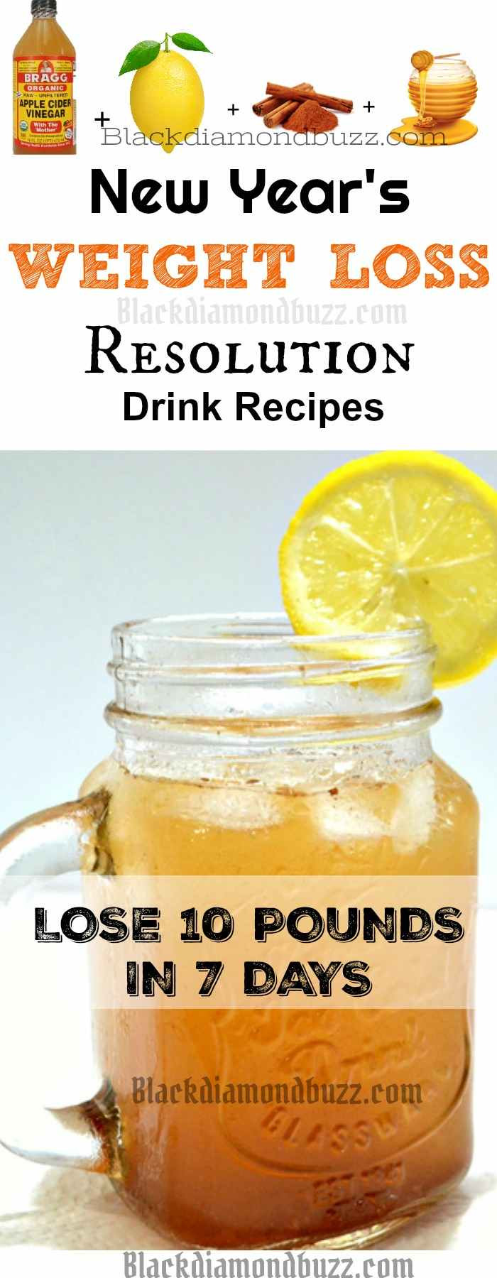 Apple Cider Vinegar Weight Loss Recipe
 DIY Apple Cider Vinegar Detox Drink Recipe for Fat Burning