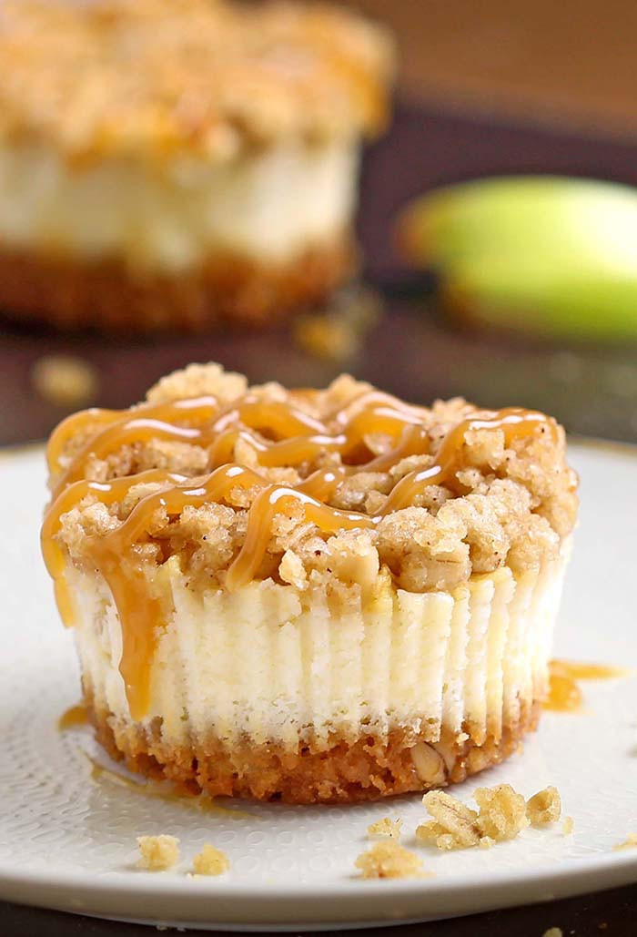 Apple Desserts Easy
 Caramel Apple Crisp Mini Cheesecakes Cakescottage