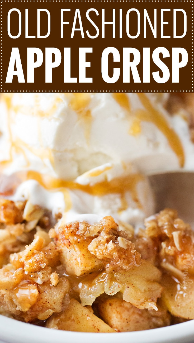 Apple Desserts Easy
 Old Fashioned Easy Apple Crisp The Chunky Chef