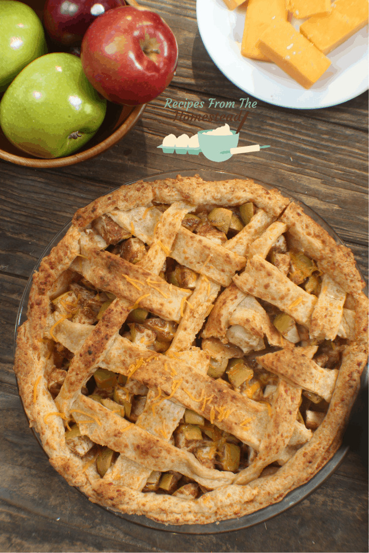 Apple Pie With Cheddar Cheese Crust
 Apple Pie With Cheddar Cheese Crust Hug For Your Belly