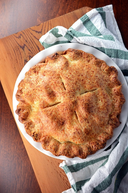 Apple Pie With Cheddar Cheese Crust
 Apple Pie with Cheddar Cheese Crust