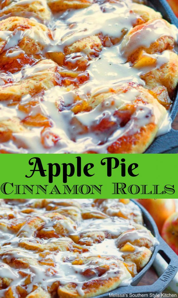 Apple Pie With Cinnamon Rolls
 Apple Pie Cinnamon Rolls melissassouthernstylekitchen