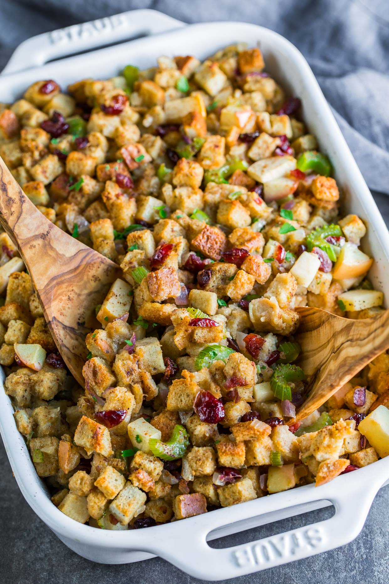 Apple Side Dishes
 Baked Apple Cranberry Stuffing Recipe Peas and Crayons