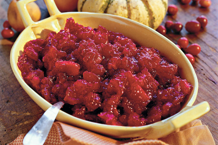 Apple Side Dishes
 Double Cranberry Apple Sauce Best Thanksgiving Side Dish