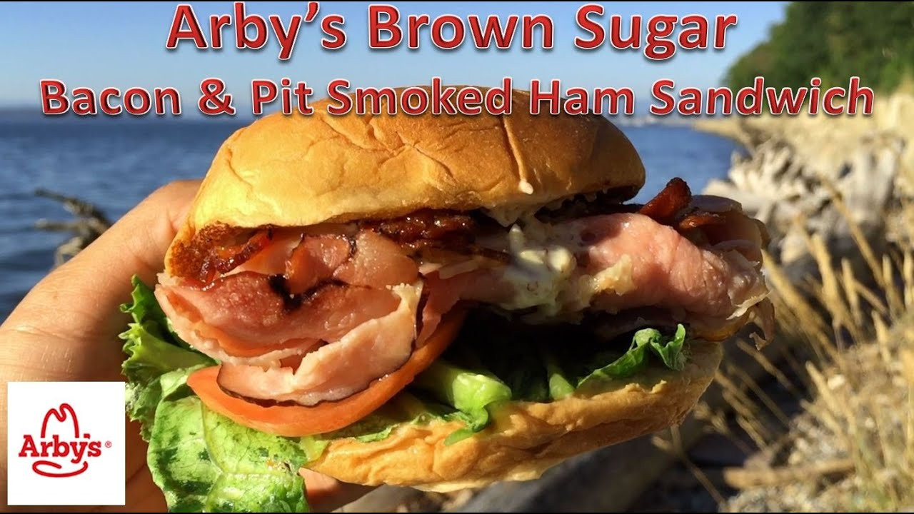Arbys Brown Sugar Bacon Sandwiches
 Arby s Brown Sugar Bacon & Pit Smoked Ham Sandwich