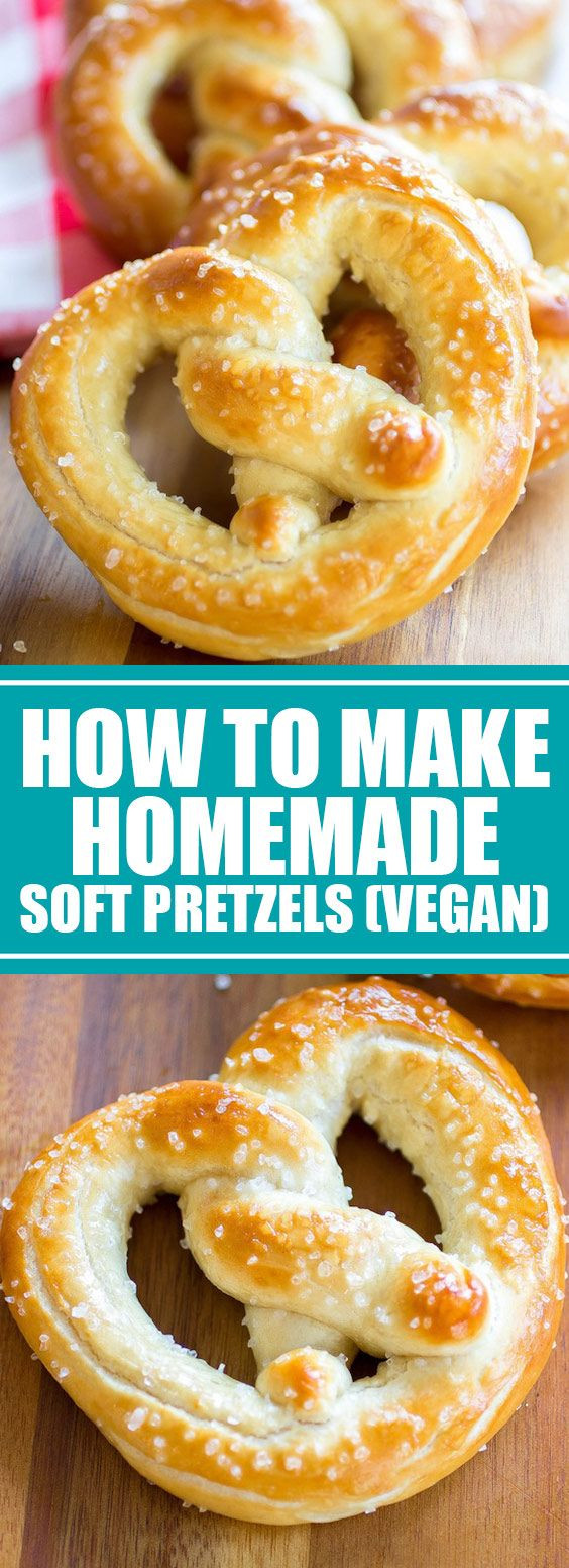 Are Soft Pretzels Vegan
 How to Make Homemade Soft Pretzels Vegan in 2020