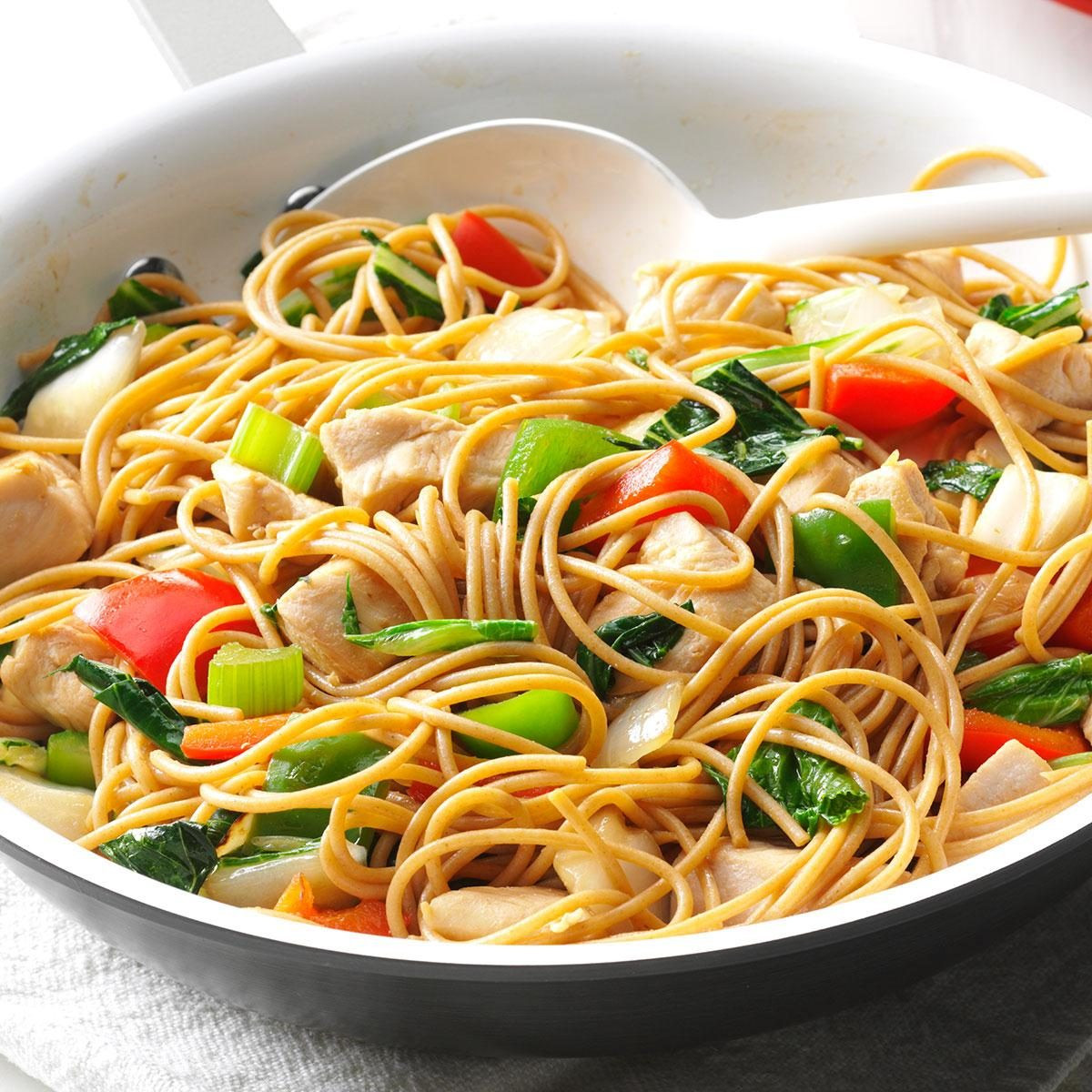 Asian Noodle Stir Fry Recipes
 Chicken Stir Fry with Noodles Recipe
