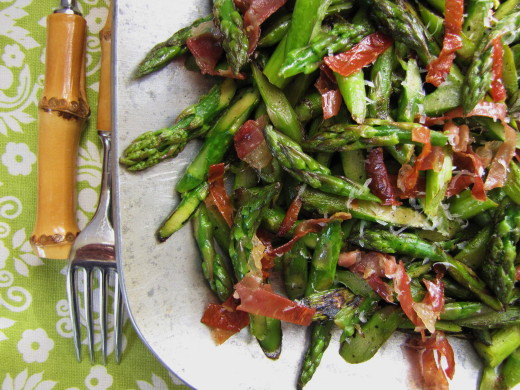 Asparagus Side Dish
 A Prettier Way to Cut Asparagus & A Tasty Easter Side Dish
