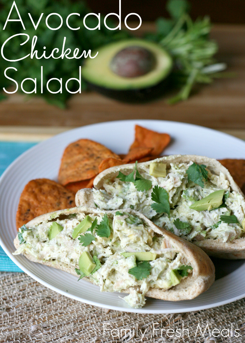 Avocado Dinner Recipes
 Healthy Avocado Chicken Salad Family Fresh Meals