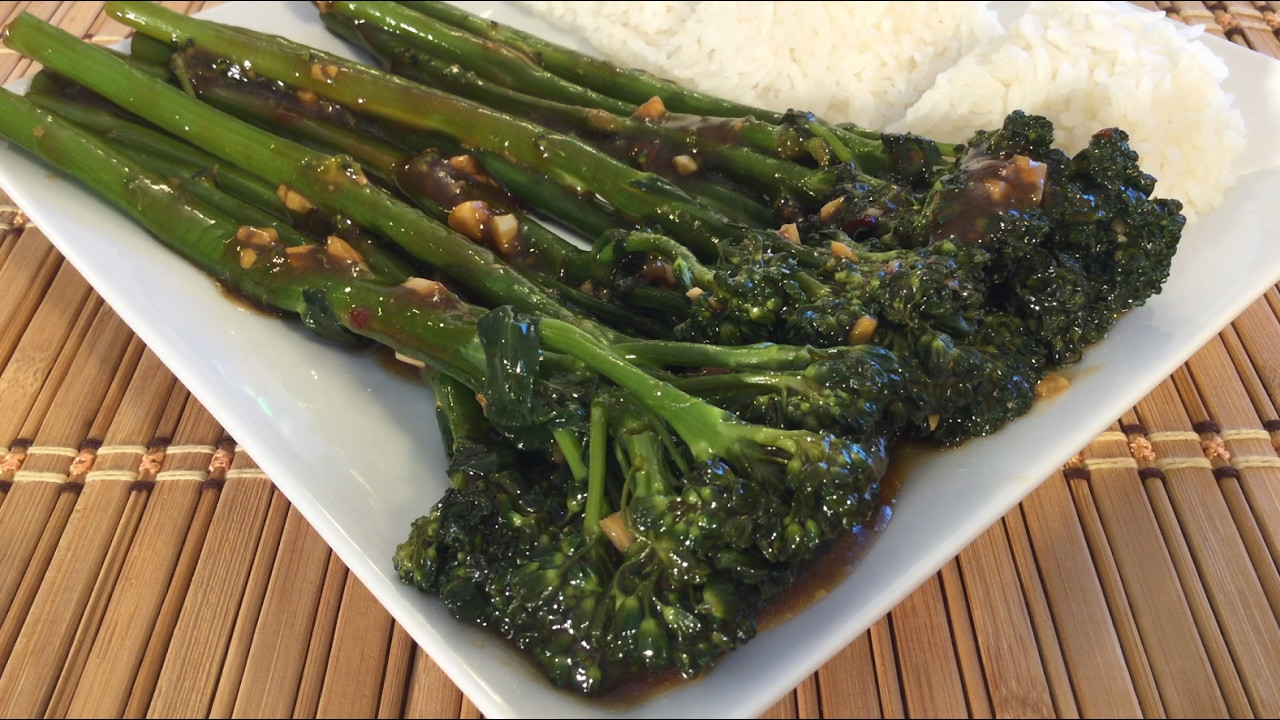 Baby Broccoli Recipe
 How To Make Baby Broccoli In Chinese Garlic Ginger Sauce