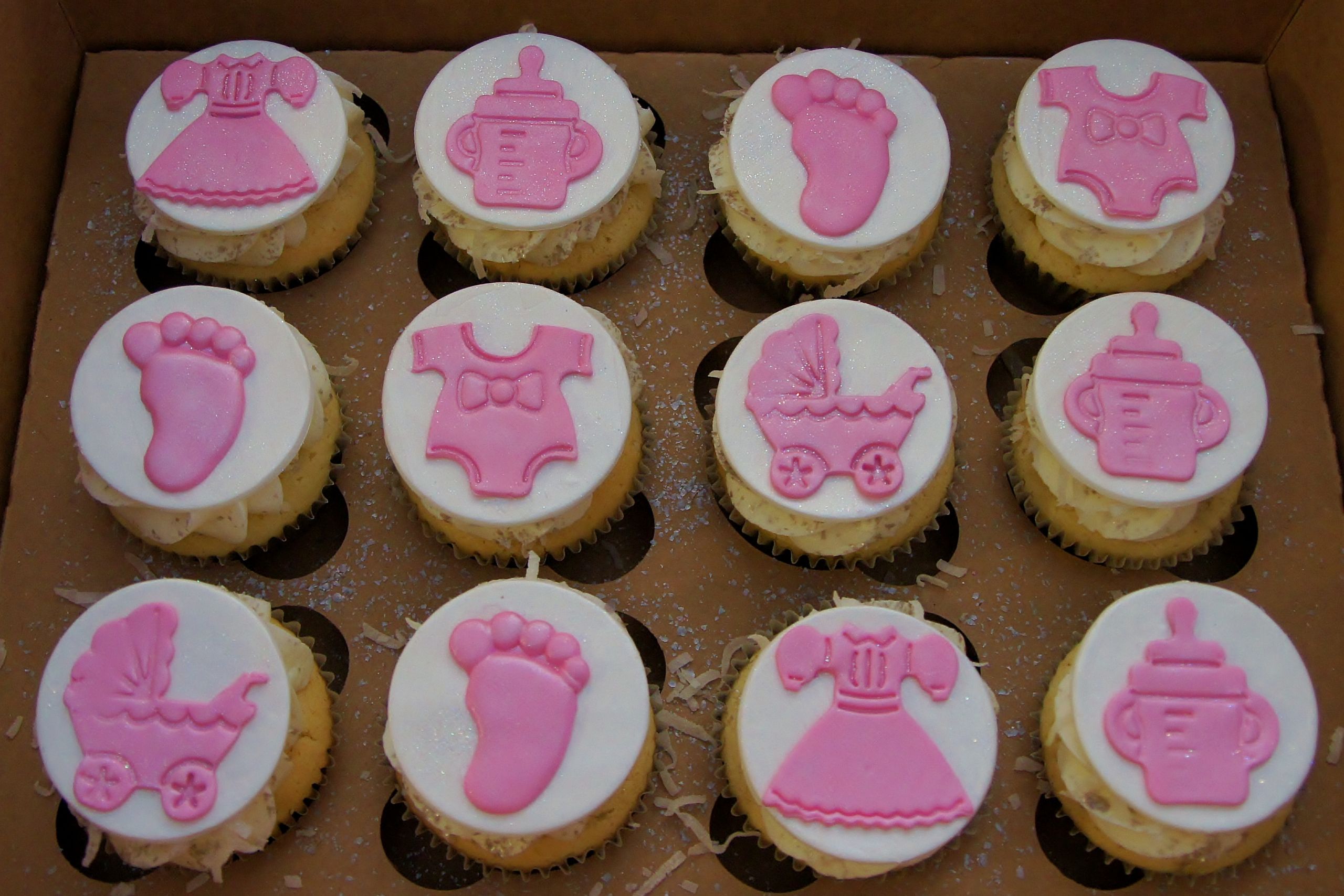 Baby Shower Cupcakes For A Girl
 It s a GIRL baby shower cupcakes Cake in Cup NY