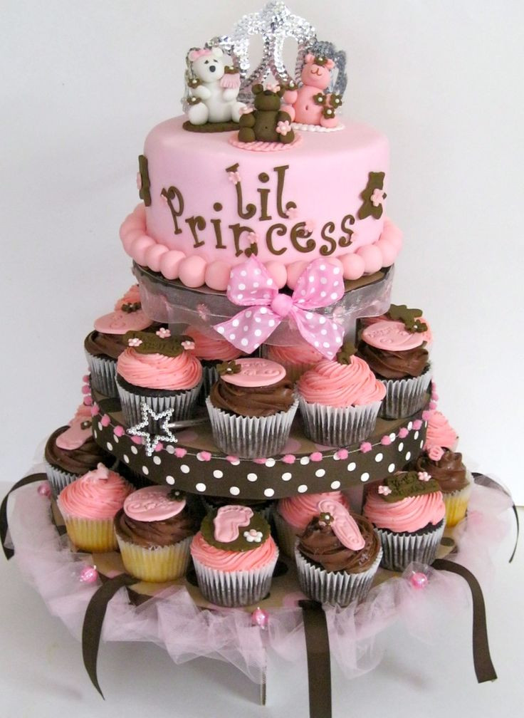 Baby Shower Cupcakes For A Girl
 17 best images about Girl Baby Shower Ideas on Pinterest