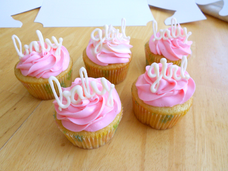 Baby Shower Cupcakes For A Girl
 Baby Girl Shower Cupcakes Confessions of a Confectionista