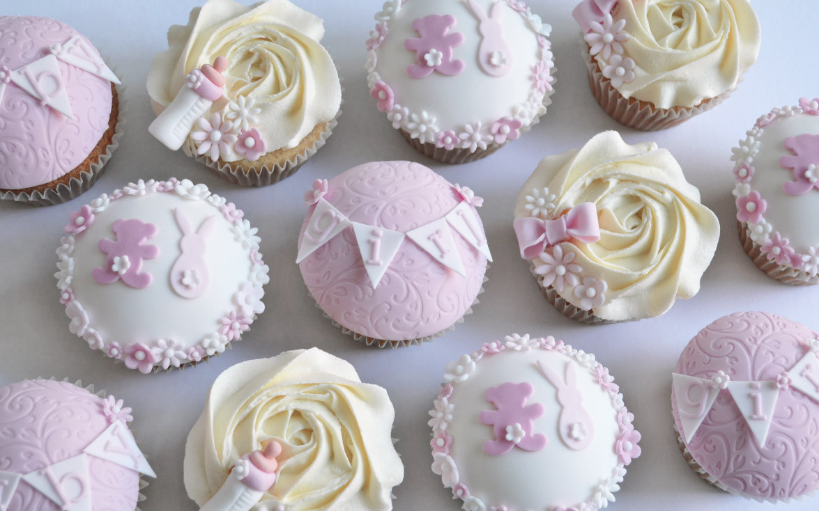 Baby Shower Cupcakes For A Girl
 Girls Baby Shower Cupcakes cake maker Liverpool cake shop