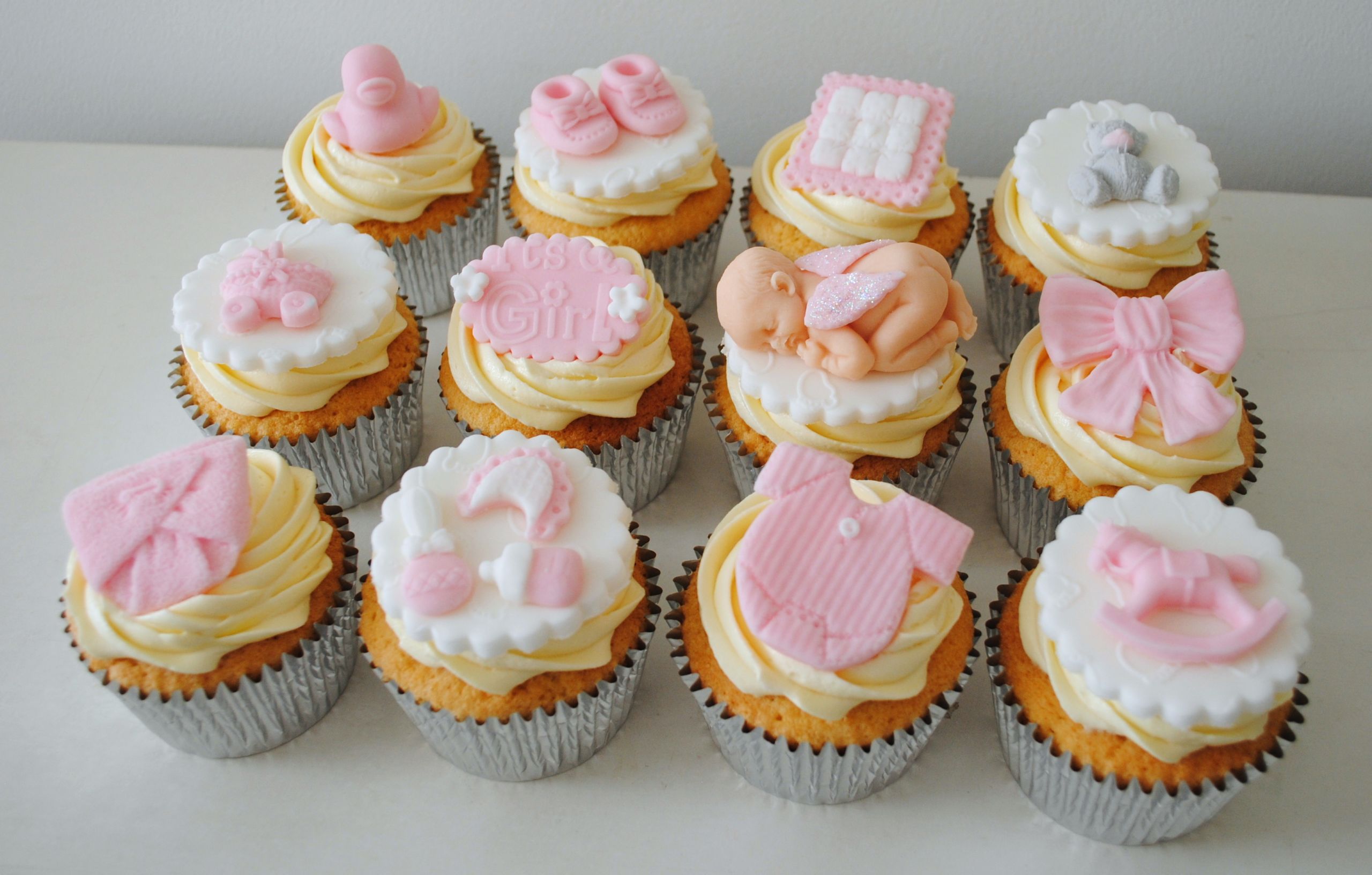Baby Shower Cupcakes For A Girl
 Miss Cupcakes Blog Archive Girl Baby Shower Cupcakes 12