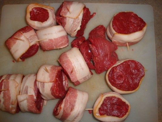 Bacon Wrapped Beef Tenderloin
 Bacon Wrapped Beef Tenderloin Medallions