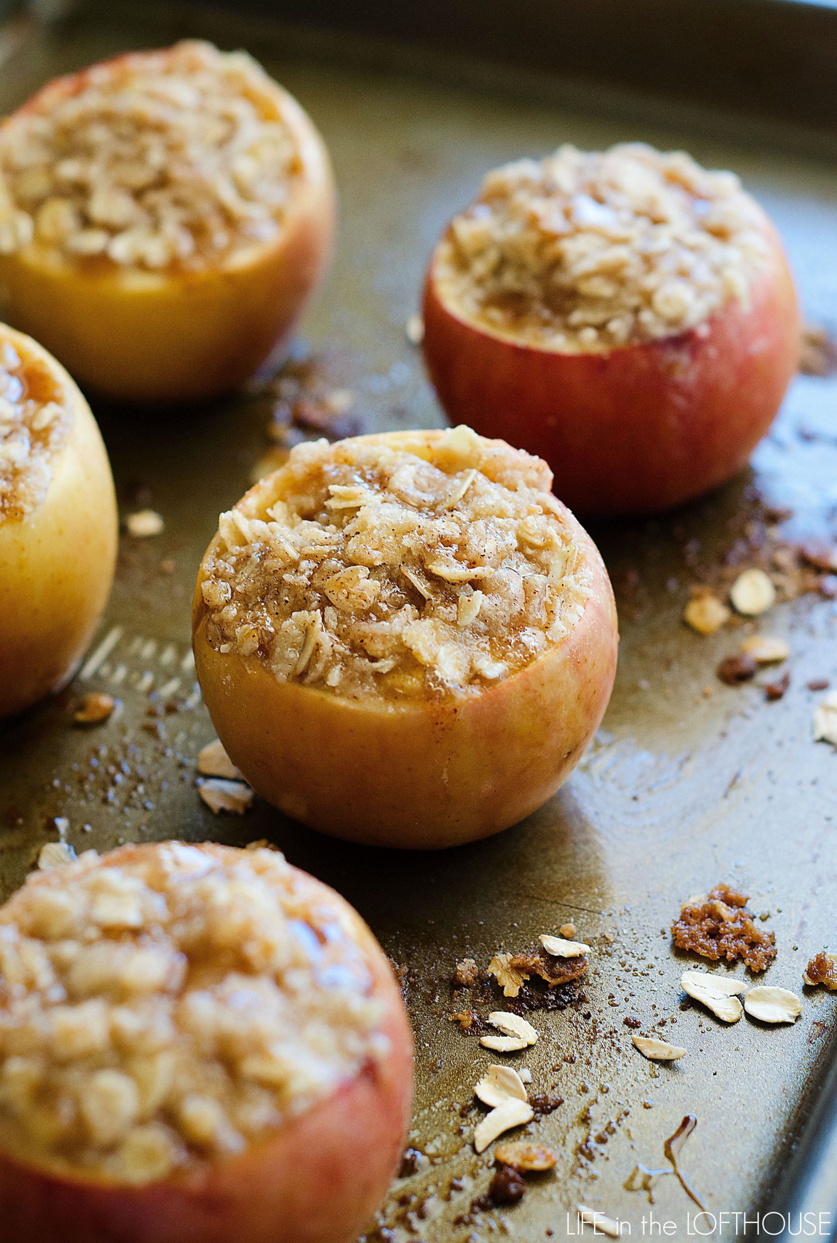 Baked Apple Desserts
 Apple Crisp Stuffed Baked Apples