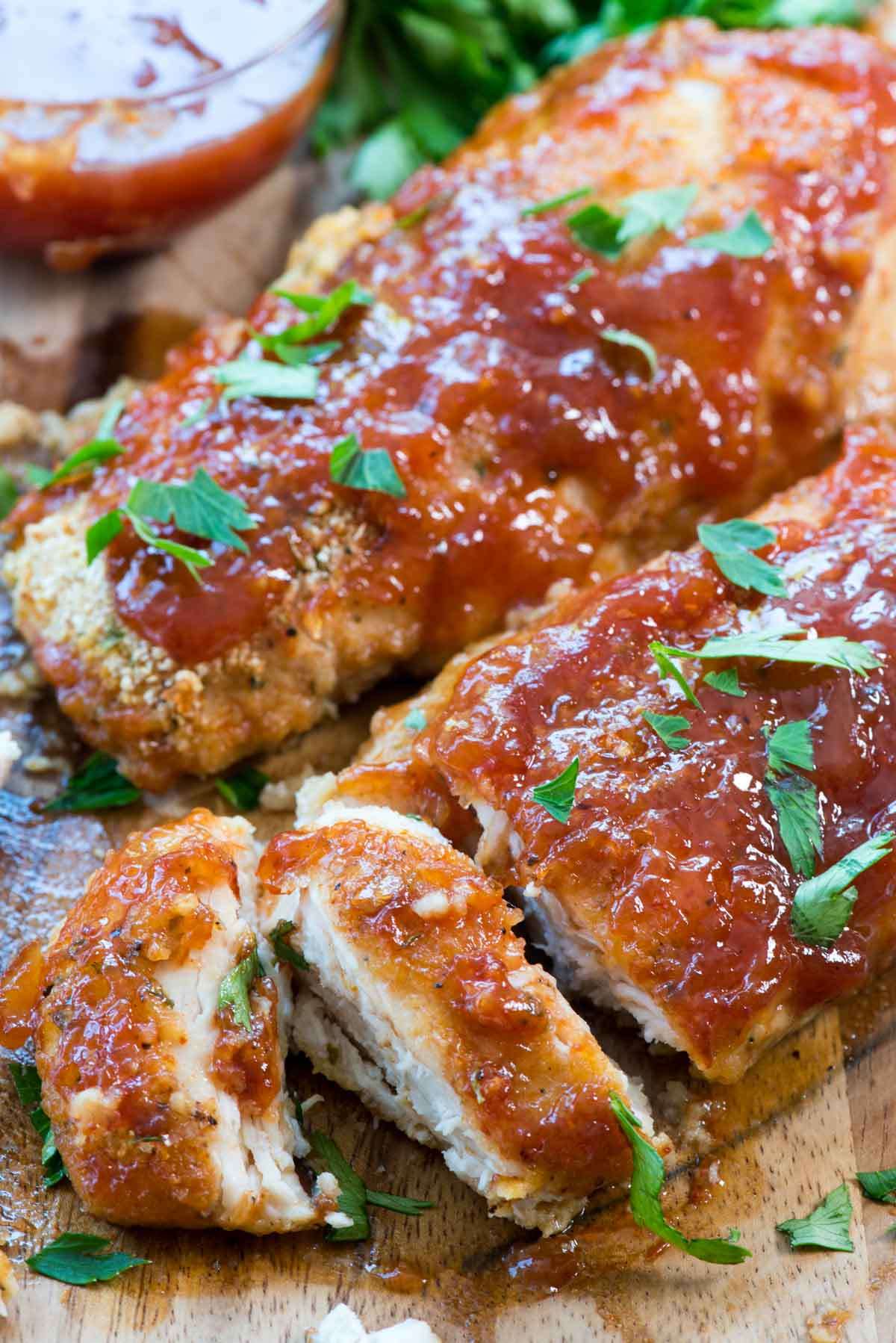 Baked Bbq Chicken Breasts
 Easy Oven Baked BBQ Chicken Crazy for Crust
