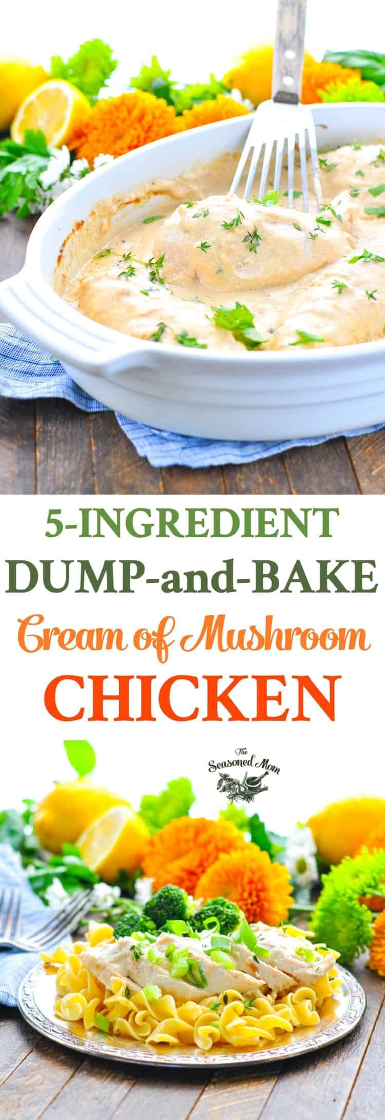 Baked Chicken Breast With Mushrooms
 Dump and Bake Cream of Mushroom Chicken The Seasoned Mom