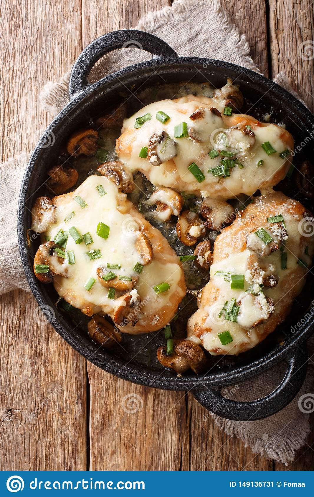 Baked Chicken Breast With Mushrooms
 Baked Chicken Breast With Mushrooms Green ions