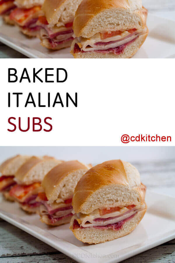 Baked Ham and Cheese Sandwiches In Foil Best Of Baked Italian Subs Recipe