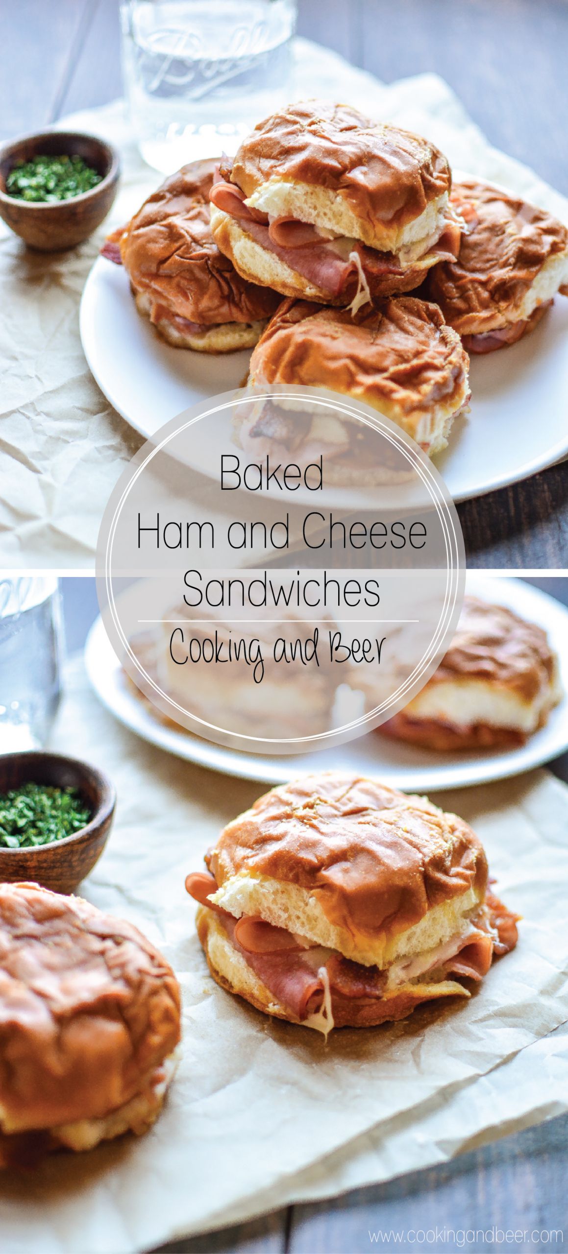 Baked Ham And Cheese Sandwiches In Foil
 Baked Ham and Cheese Sandwiches with Spicy Mustard