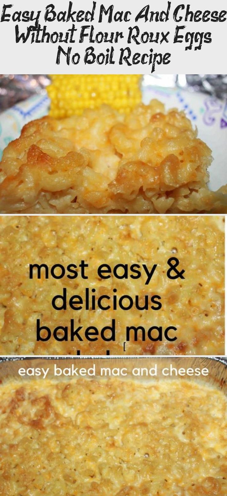 Baked Macaroni And Cheese No Egg
 Easy Baked Mac And Cheese Without Flour Without Roux No