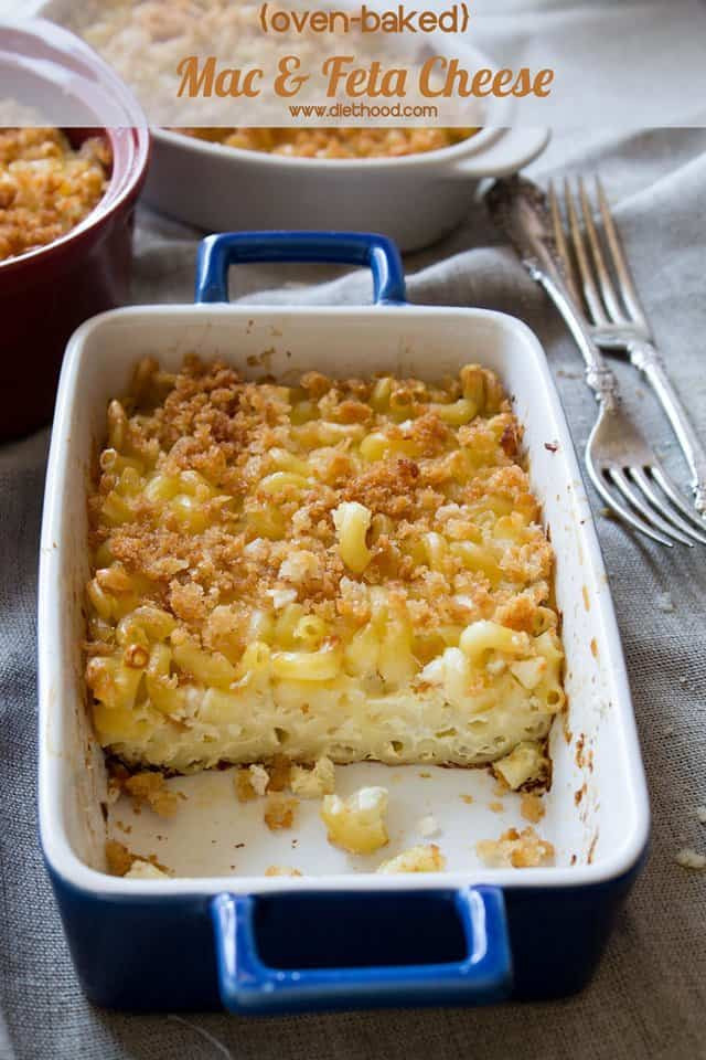 Baked Macaroni And Cheese Recipe With Eggs
 Oven Baked Macaroni and Feta Cheese