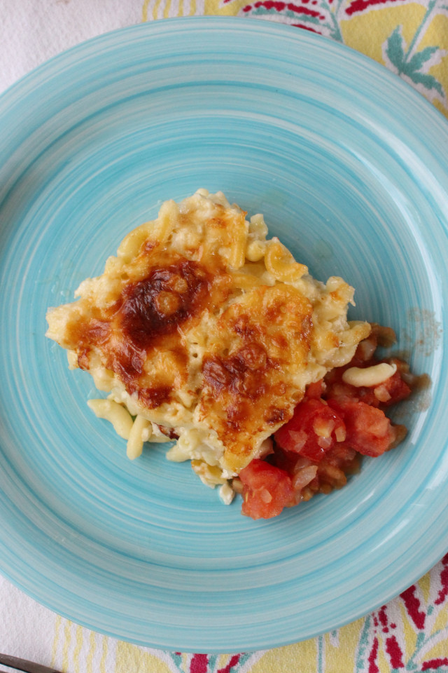 Baked Macaroni And Cheese With Tomato
 Momma s Baked Macaroni & Cheese