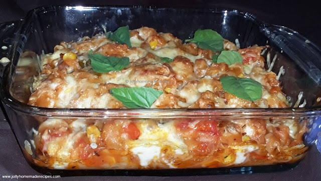Baked Macaroni And Cheese With Tomato
 Baked Macaroni and Cheese with Tomato Sauce Easy Baked