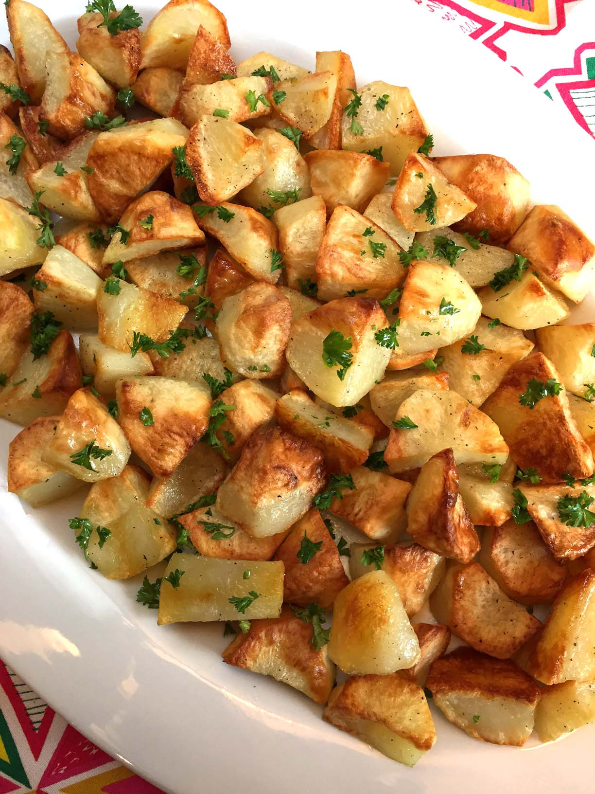 Baked Potato Oven Recipe
 Easy Oven Roasted Potatoes Recipe – Best Ever – Melanie Cooks
