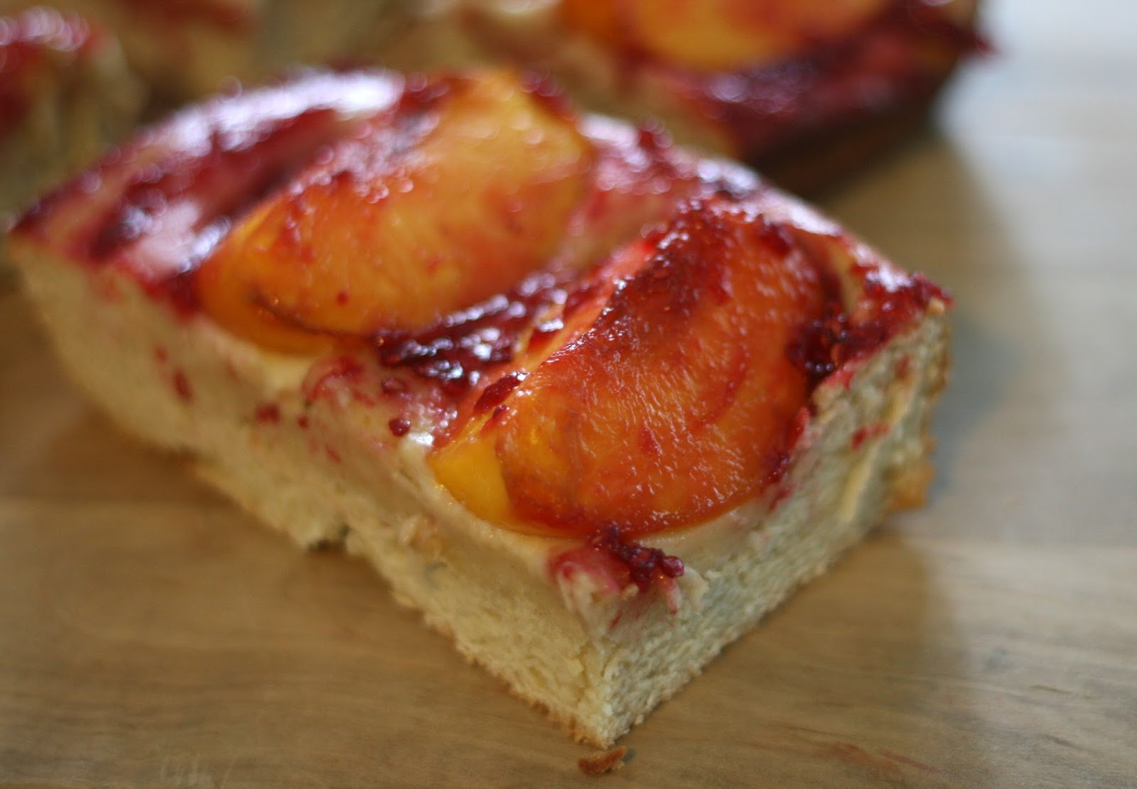 Baltimore Peach Cake
 Recipes by Rachel Rappaport Baltimore Peach Cake
