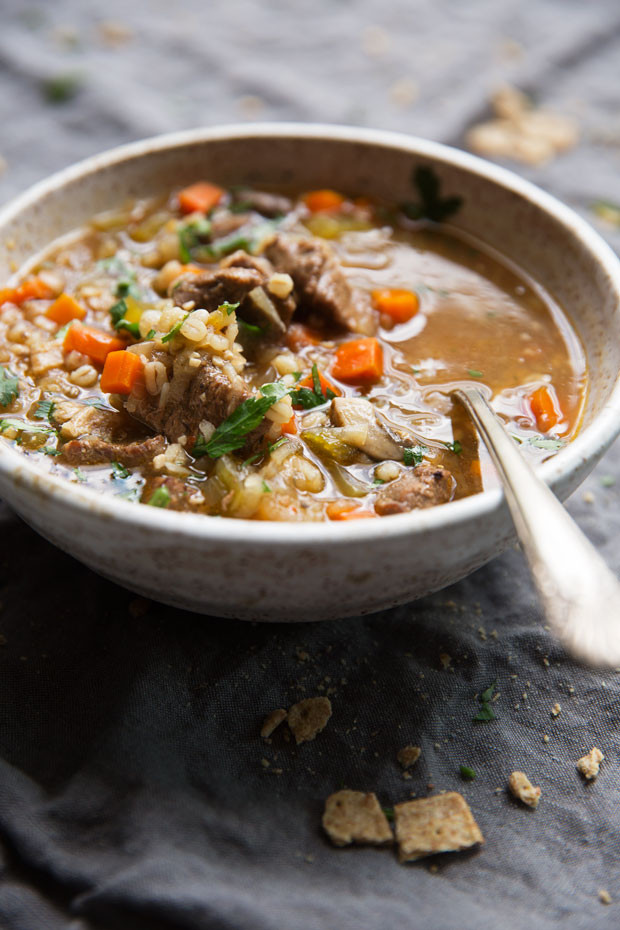 Barley Beef Soup
 forting Beef Barley Soup Instant Pot Recipe