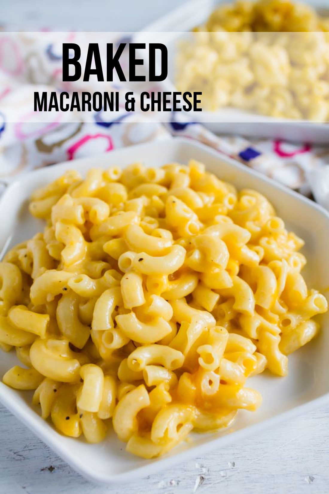 Basic Baked Macaroni And Cheese Recipe
 Easy Baked Macaroni and Cheese