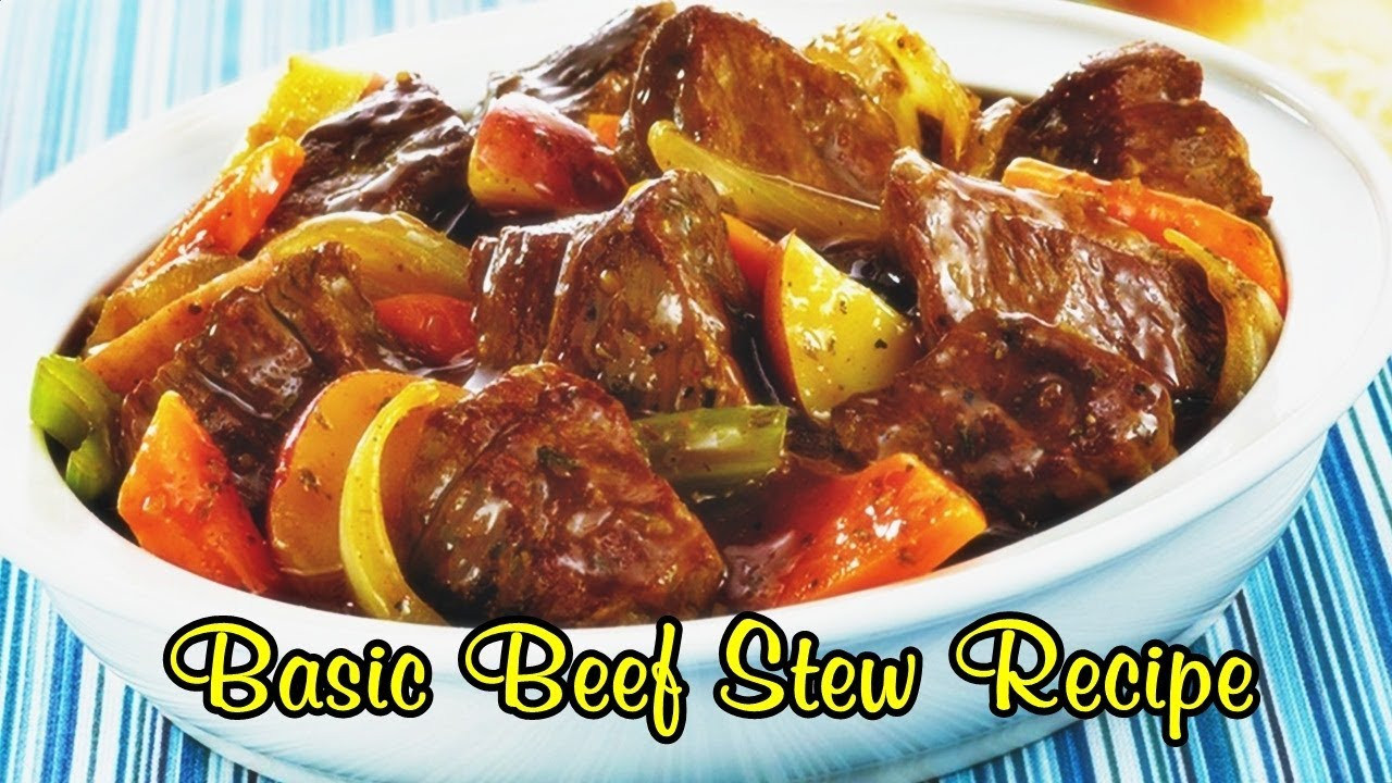 Basic Beef Stew
 Basic Beef Stew Recipe Quick And Easy Meals