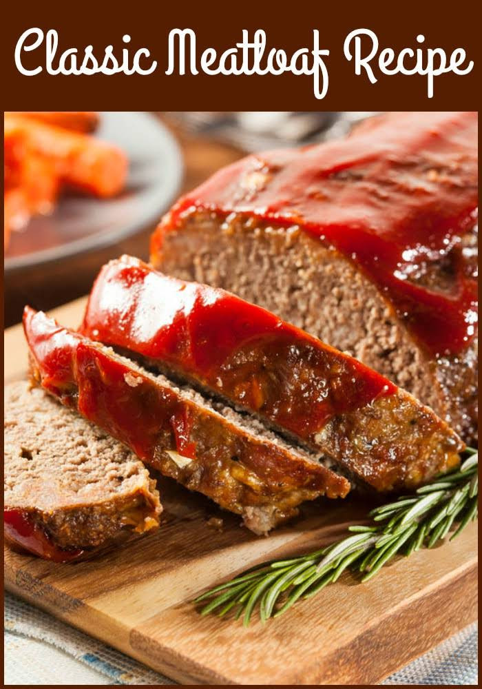 Beef Meatloaf Recipe
 10 Best Classic Meatloaf Ground Beef Recipes