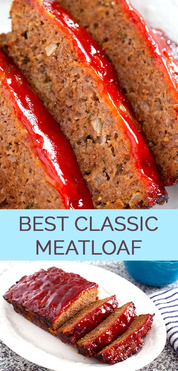 Beef Meatloaf Recipe
 The Best Classic Meatloaf The Wholesome Dish
