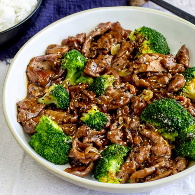 Beef N Broccoli
 About Sprinkles and Sprouts